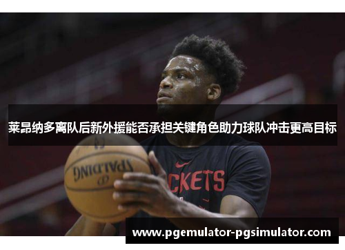 莱昂纳多离队后新外援能否承担关键角色助力球队冲击更高目标 莱昂纳多离队后新外援能否承担关键角色助力球队冲击更高目标