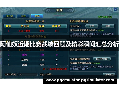 阿仙奴近期比赛战绩回顾及精彩瞬间汇总分析